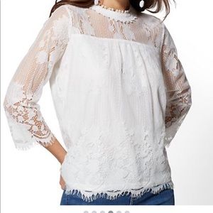NY&Co Lace Blouse